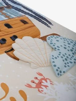 Tapis D'éveil Et De Jeu Récif Bleu - Vertbaudet -Bébé Boutique tapis deveil et de jeu recif 3