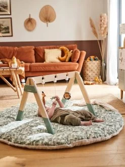 Tapis D'éveil Réversible Eau De Rose - Vertbaudet -Bébé Boutique tapis deveil reversible 5