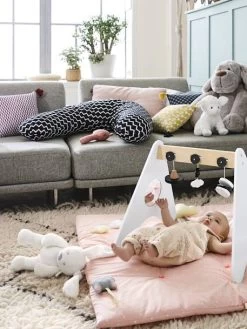 Tapis D'éveil Souple Sans Arche Sweet Fun Rose Imprimé - Vertbaudet -Bébé Boutique tapis deveil souple sans arche sweet fun 2