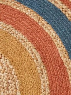 Tapis En Jute Arc-en-ciel WILD SAHARA Bleu / Multicolore - Vertbaudet 9 Tapis En Jute Arc-en-ciel WILD SAHARA Bleu / Multicolore - Vertbaudet -Bébé Boutique tapis en jute arc en ciel wild sahara 3