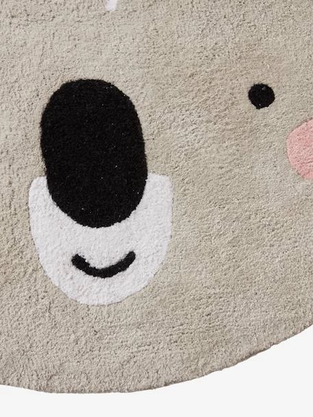 Tapis Koala MINI ZOO Gris - Vertbaudet 6 Tapis Koala MINI ZOO Gris - Vertbaudet – Image 4
