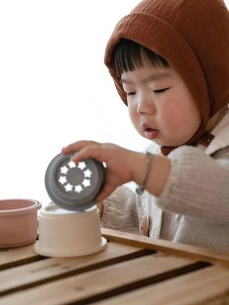 Tour à Empiler - MUSHIE Rose - Mushie 7 Tour à Empiler - MUSHIE Rose - Mushie – Image 5