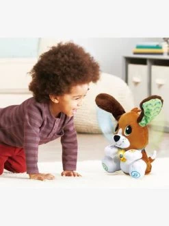 Toutou Parle Avec Moi VTECH Beige/blanc - Toutes Les Marques -Bébé Boutique toutou parle avec moi vtech 1